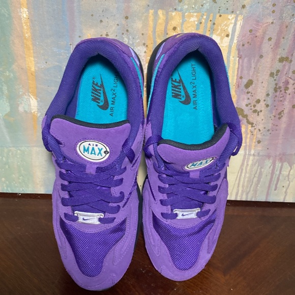 Nike Air Max 2 Light Hornets Away 'Grape' Mens 9.5